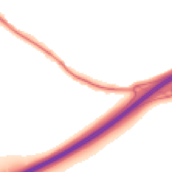 Night-time road noise heatmap for ME3 7NJ