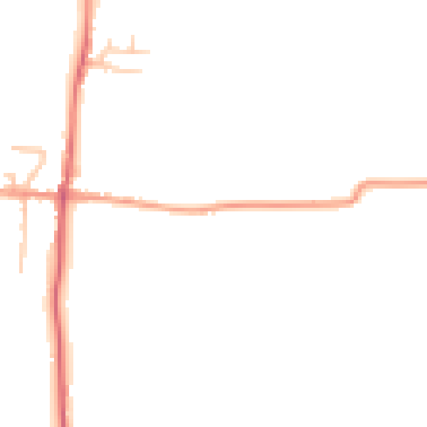 Daytime road noise heatmap for ME3 7SF