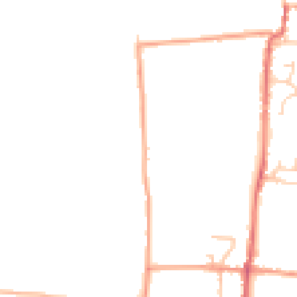 Daytime road noise heatmap for ME3 7TQ