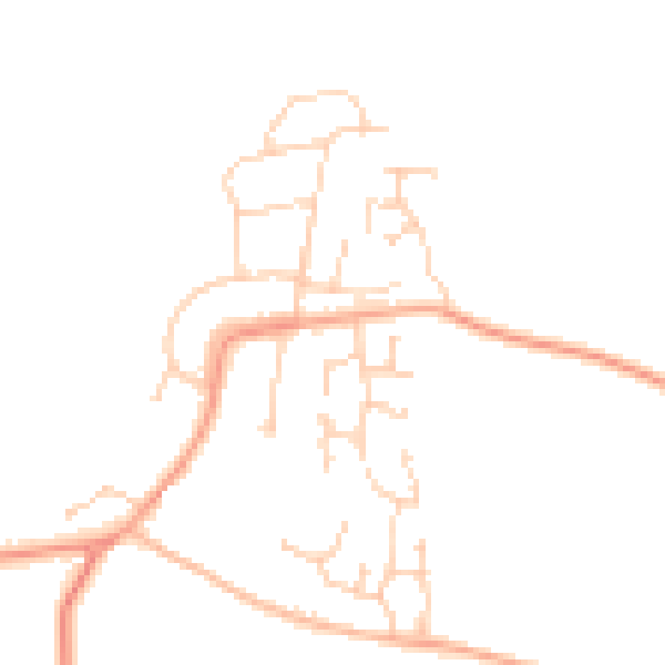 Daytime road noise heatmap for ME3 8AF
