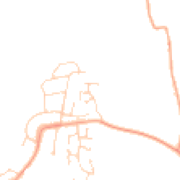 Daytime road noise heatmap for ME3 8FU