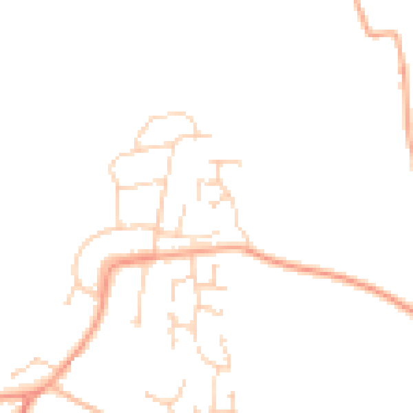Daytime road noise heatmap for ME3 8GN
