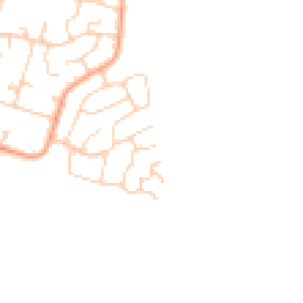 Daytime road noise heatmap for ME3 8HQ