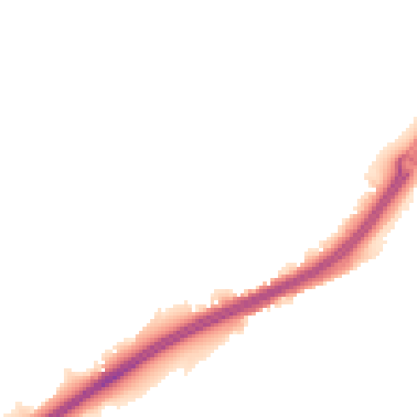 Night-time road noise heatmap for ME3 8LE