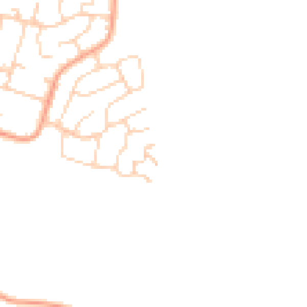 Daytime road noise heatmap for ME3 8LR