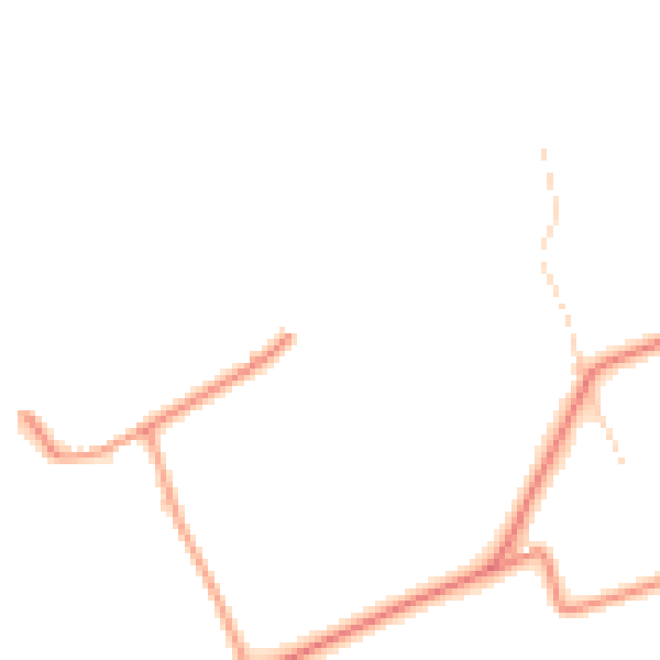 Daytime road noise heatmap for ME3 8RG