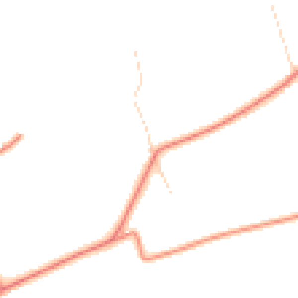 Daytime road noise heatmap for ME3 8RL