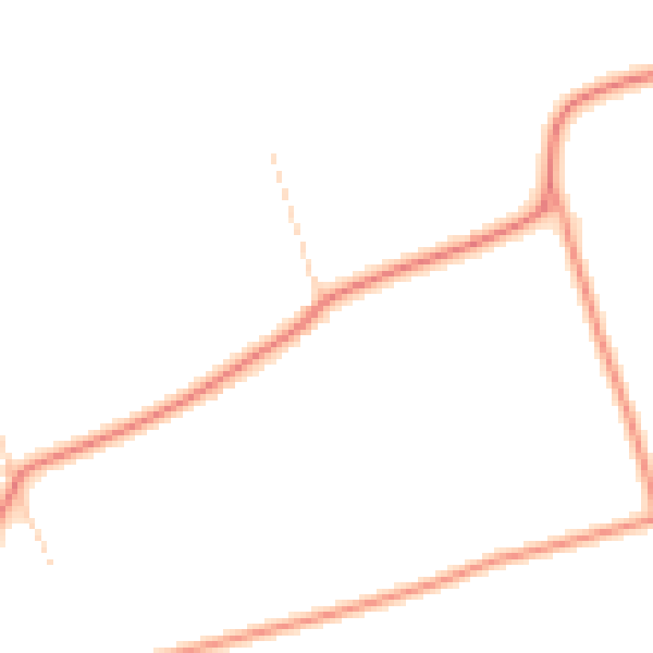 Daytime road noise heatmap for ME3 8RN