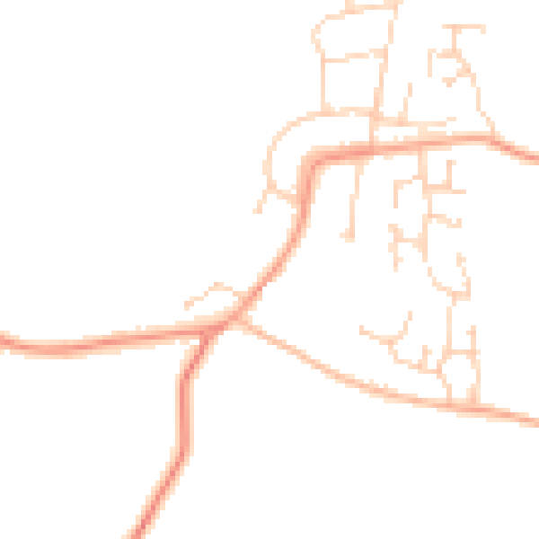 Daytime road noise heatmap for ME3 8SG