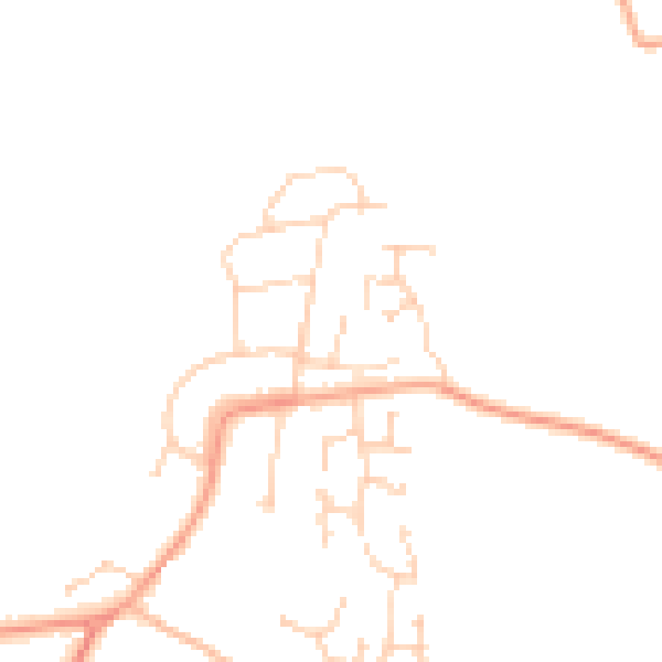 Daytime road noise heatmap for ME3 8TL