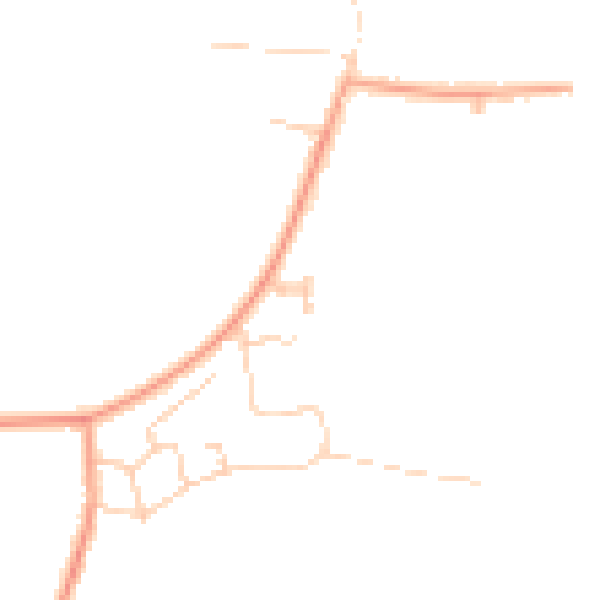 Daytime road noise heatmap for ME3 9EJ
