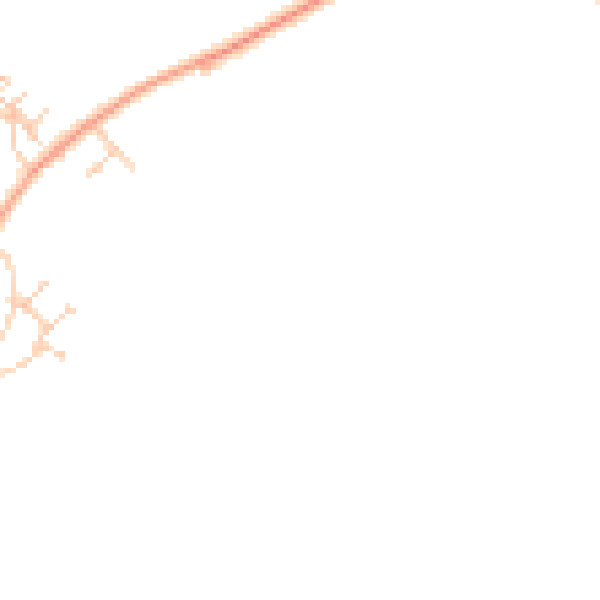 Daytime road noise heatmap for ME3 9LR