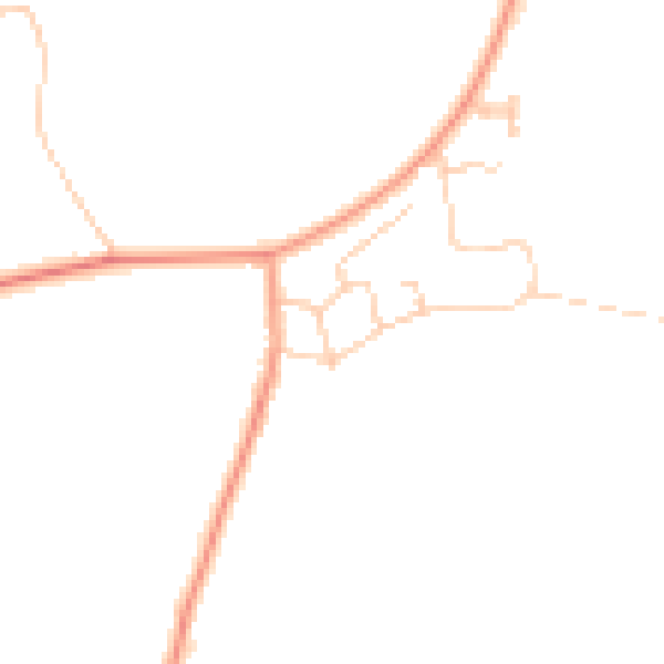 Daytime road noise heatmap for ME3 9PH