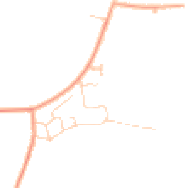 Daytime road noise heatmap for ME3 9PP