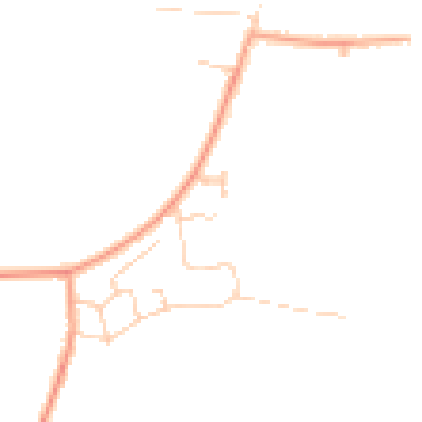 Daytime road noise heatmap for ME3 9PR