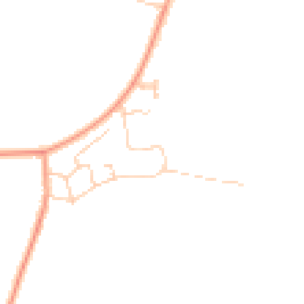 Daytime road noise heatmap for ME3 9PW