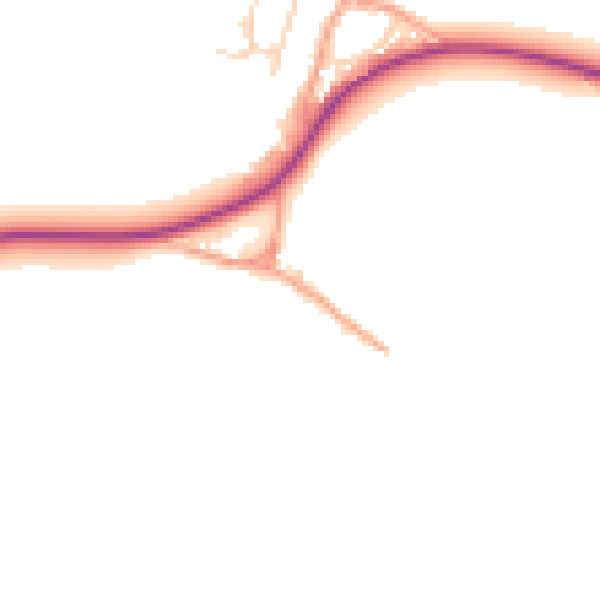 Daytime road noise heatmap for ME3 9RN