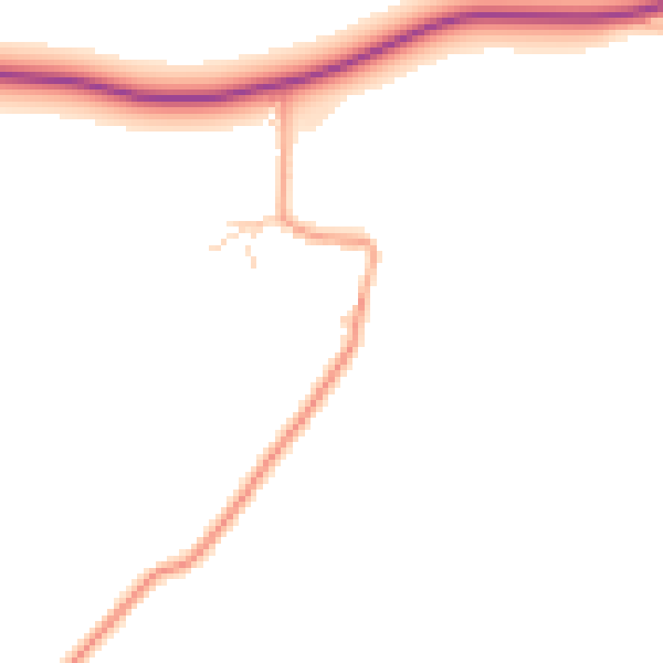 Daytime road noise heatmap for ME3 9TB