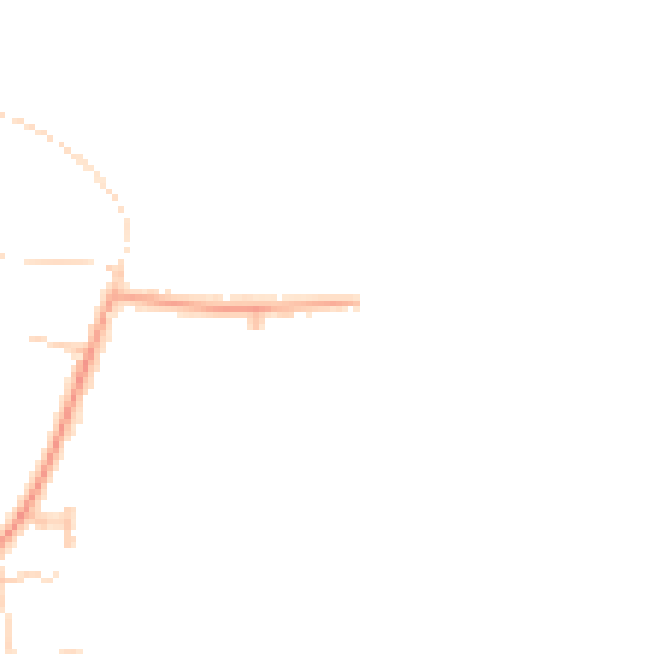 Daytime road noise heatmap for ME3 9TD