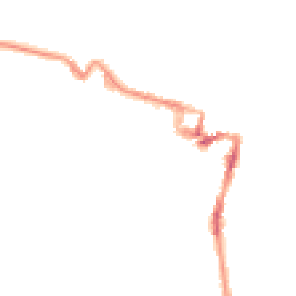 Night-time road noise heatmap for ME7 1AD
