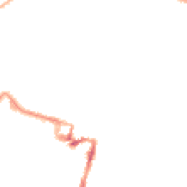 Night-time road noise heatmap for ME7 1BY