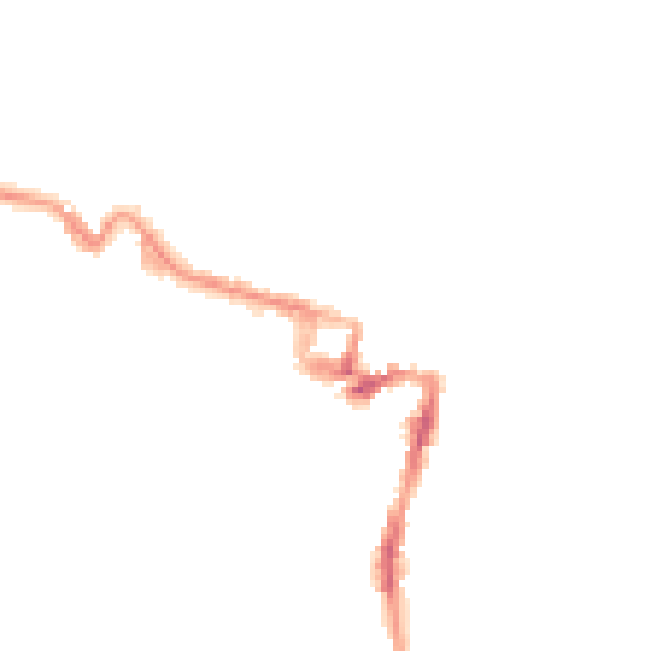 Night-time road noise heatmap for ME7 1DA
