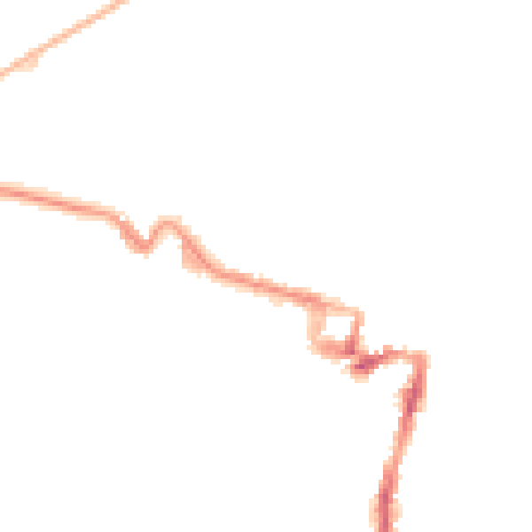 Night-time road noise heatmap for ME7 1DG