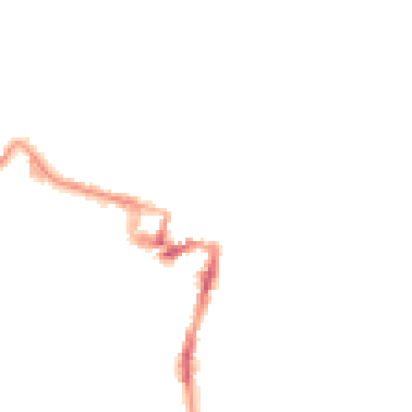 Night-time road noise heatmap for ME7 1EB