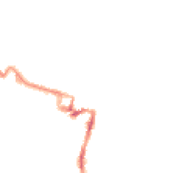 Night-time road noise heatmap for ME7 1EF