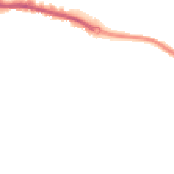 Night-time road noise heatmap for ME7 1SH