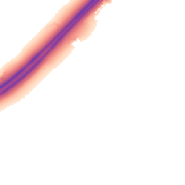 Night-time road noise heatmap for ME7 3NB