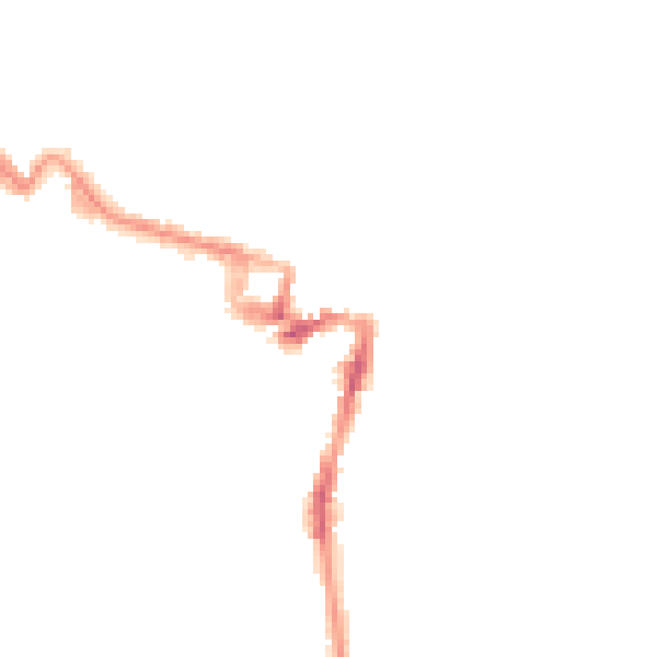 Night-time road noise heatmap for ME7 4NT