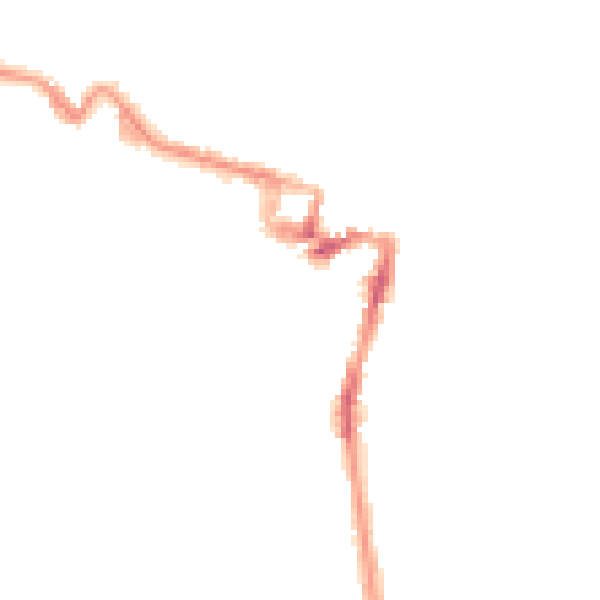Night-time road noise heatmap for ME7 4PG