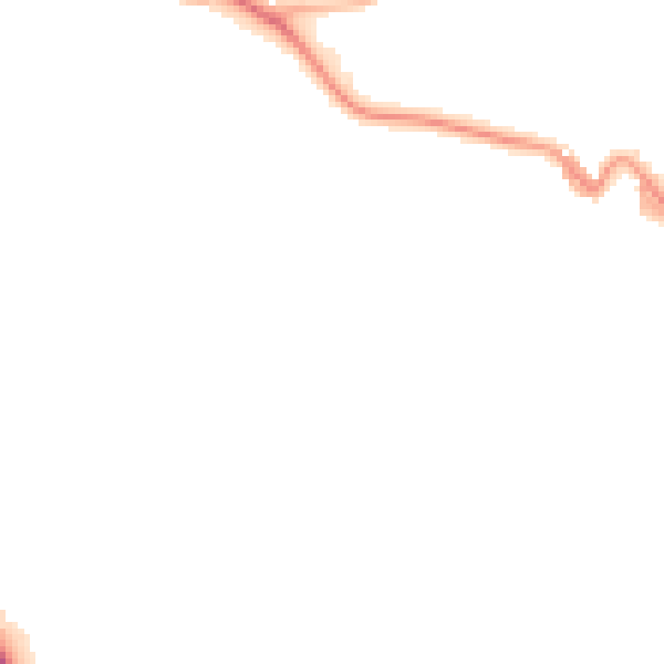 Night-time road noise heatmap for ME7 5DE