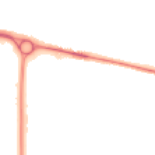 Night-time road noise heatmap for ME8 0AA