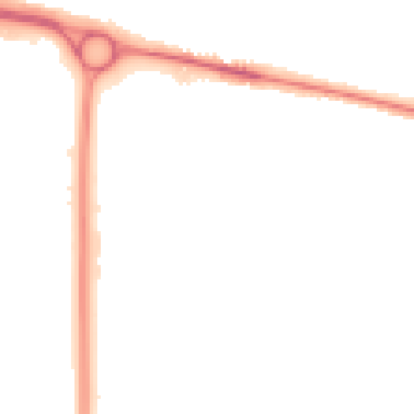 Night-time road noise heatmap for ME8 0AB