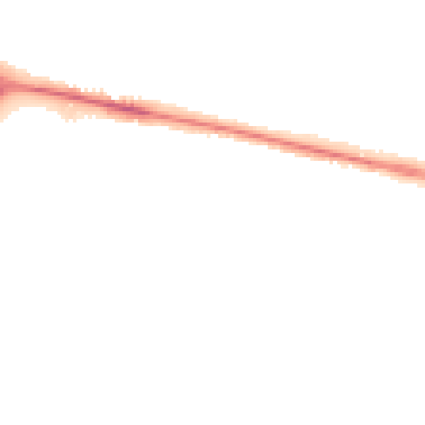 Night-time road noise heatmap for ME8 0DE