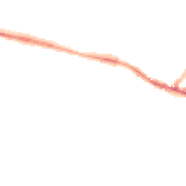 Night-time road noise heatmap for ME8 0DQ