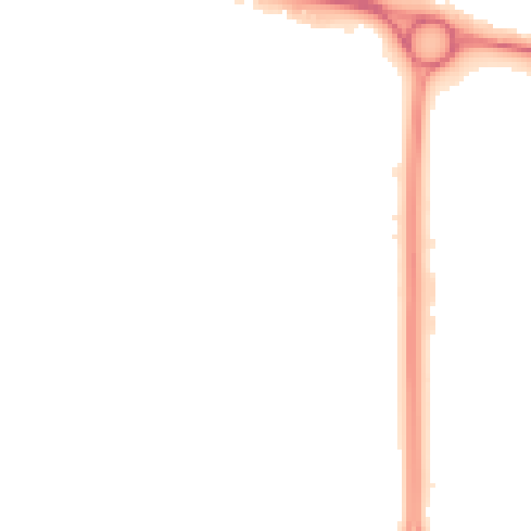 Night-time road noise heatmap for ME8 0NJ