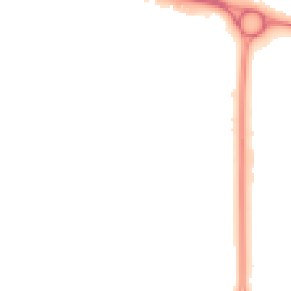 Night-time road noise heatmap for ME8 0PZ