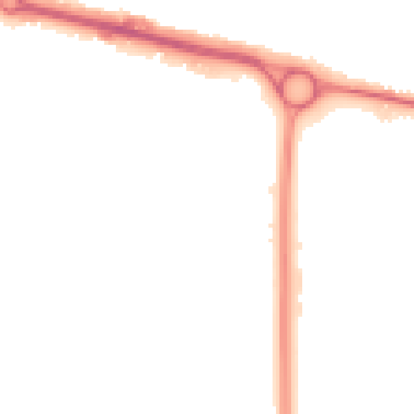 Night-time road noise heatmap for ME8 0QN