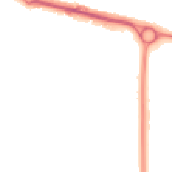 Night-time road noise heatmap for ME8 0RW