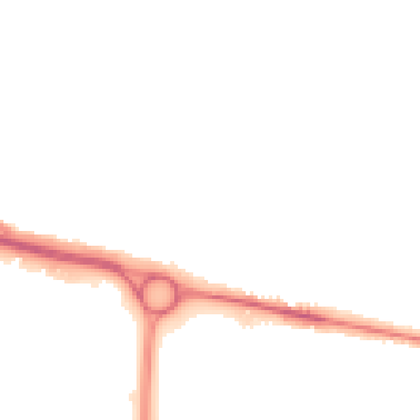 Night-time road noise heatmap for ME8 6DD
