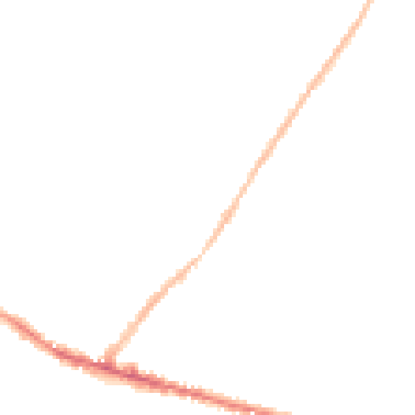 Night-time road noise heatmap for ME8 7BL