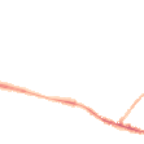 Night-time road noise heatmap for ME8 7LY