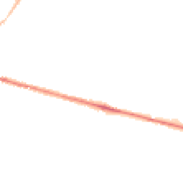 Night-time road noise heatmap for ME8 8BZ