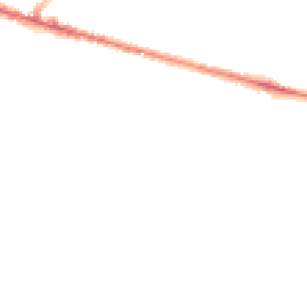 Night-time road noise heatmap for ME8 8FF