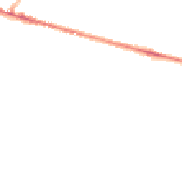 Night-time road noise heatmap for ME8 8FH