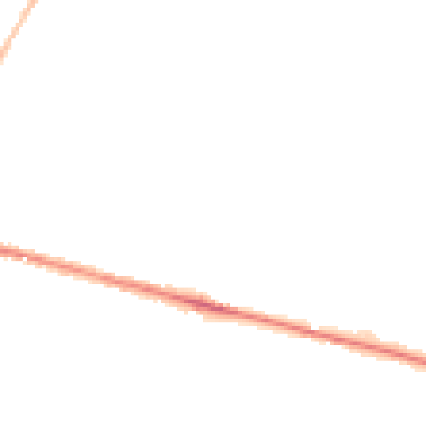 Night-time road noise heatmap for ME8 8LW
