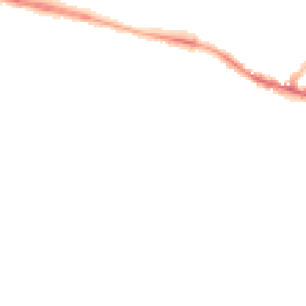 Night-time road noise heatmap for ME8 9DB